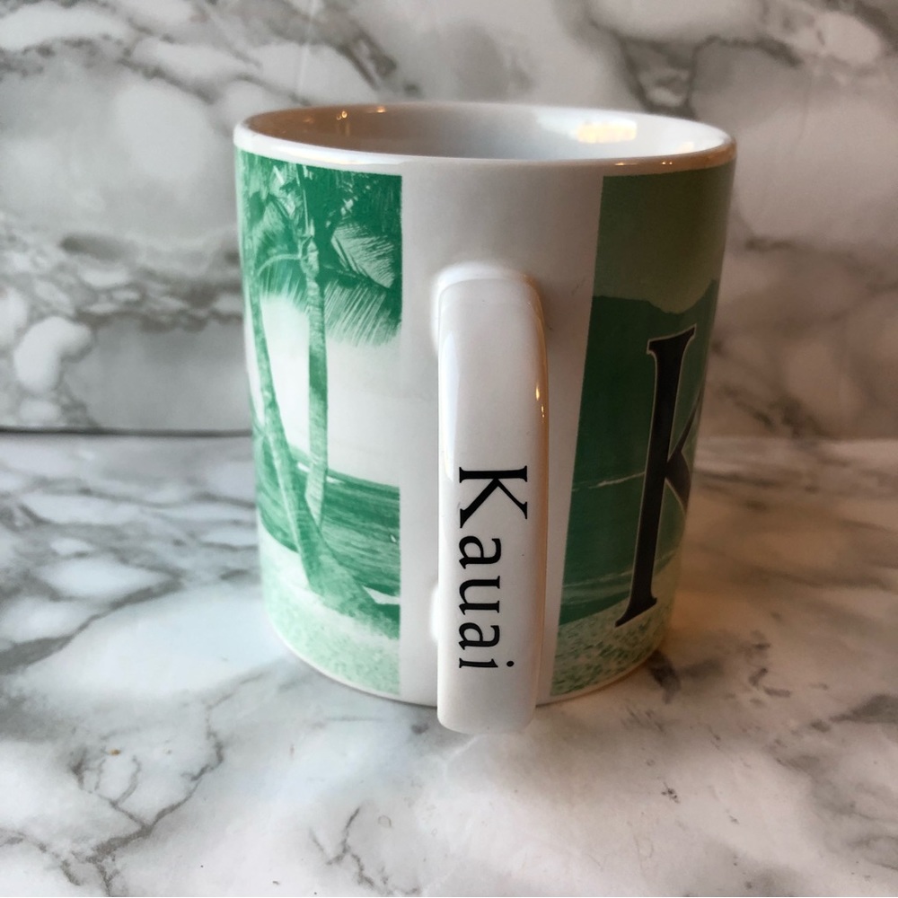 Kauai Hawaii Starbucks Rare Large Coffee Mug